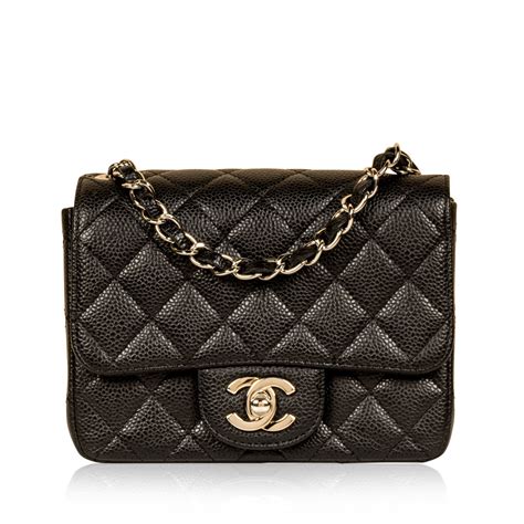 mini bag chanel nera